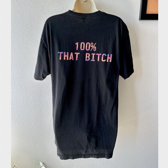Lizzo 2019 Concert Tour Official Merch Sz L 100% That B B*tch T-Shirt Yitty - Picture 3 of 8